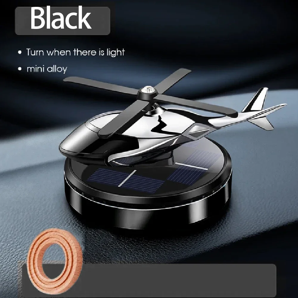 Car Air Solar Helicopter Decor - Vape Decoration ulasan dan harga