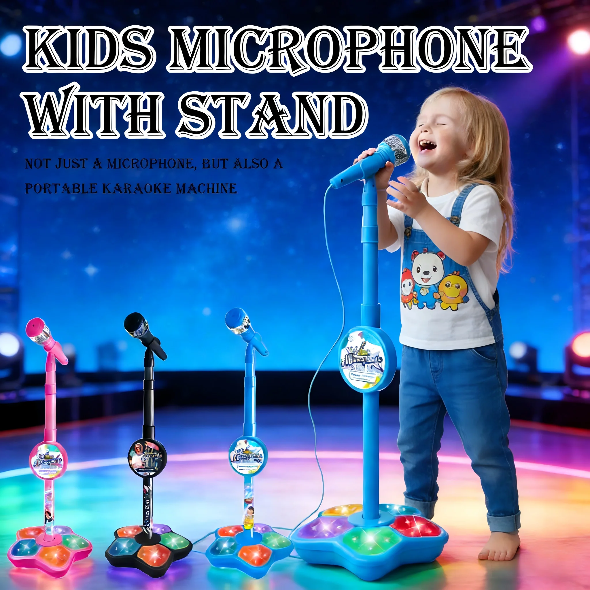 Karaoke Microphone with Stand, - Shure Mic Sm58 ulasan dan harga